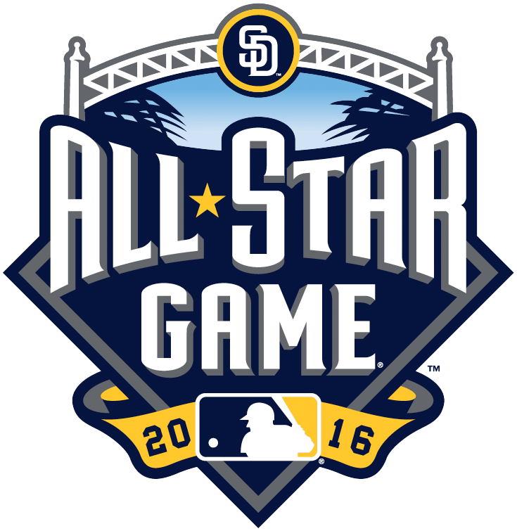 MLB All-Star Game 2016 Logo iron on paper